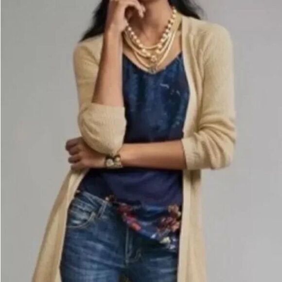 Cabi #3434 Artist Cami Blue Purple Floral Flowing Tank Blouse - Picture 2 of 16